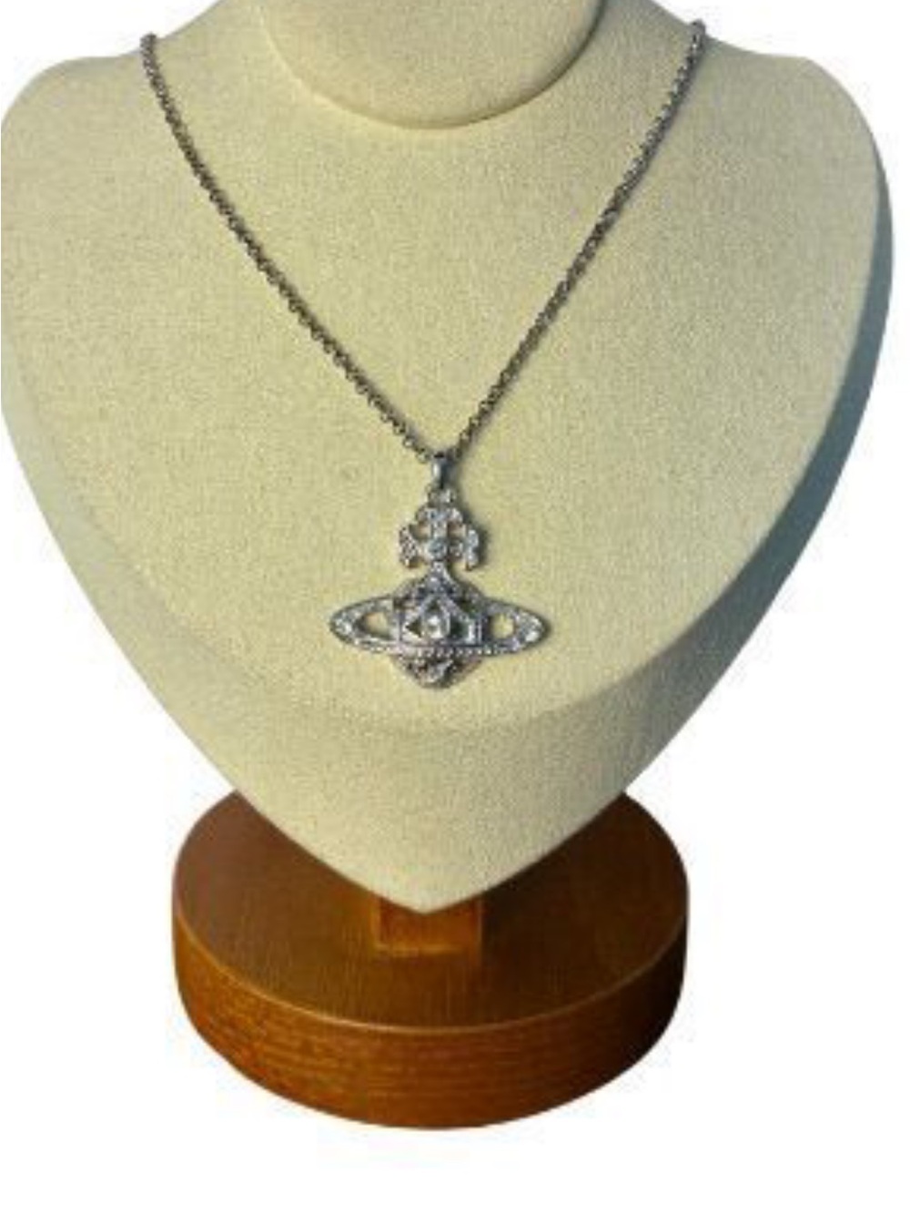 Vivienne Westwood Silver Orb Pendant Necklace